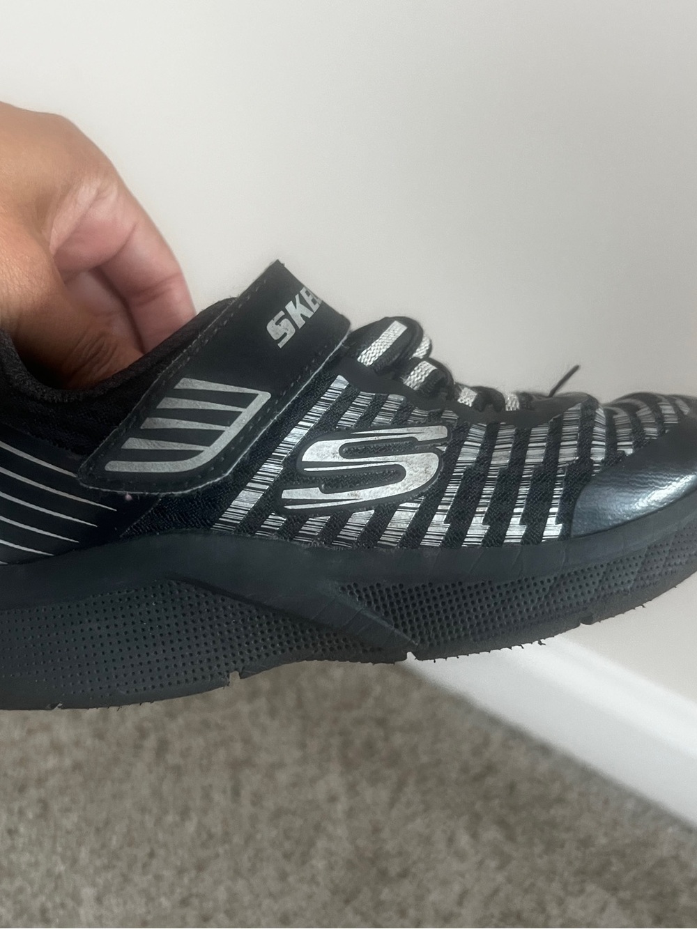 Skechers Kids' Black  Athletic Shoe